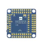 MATEKSYS H743-SLIM V3 Flight Controller Kunststoff Eingebauter Stromsensor-ESC für RC Racing Drone Flugzeug zubehör